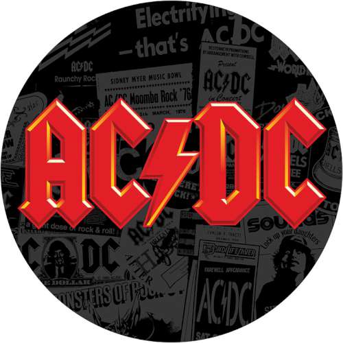 ACDC Edible Icing Image - Click Image to Close